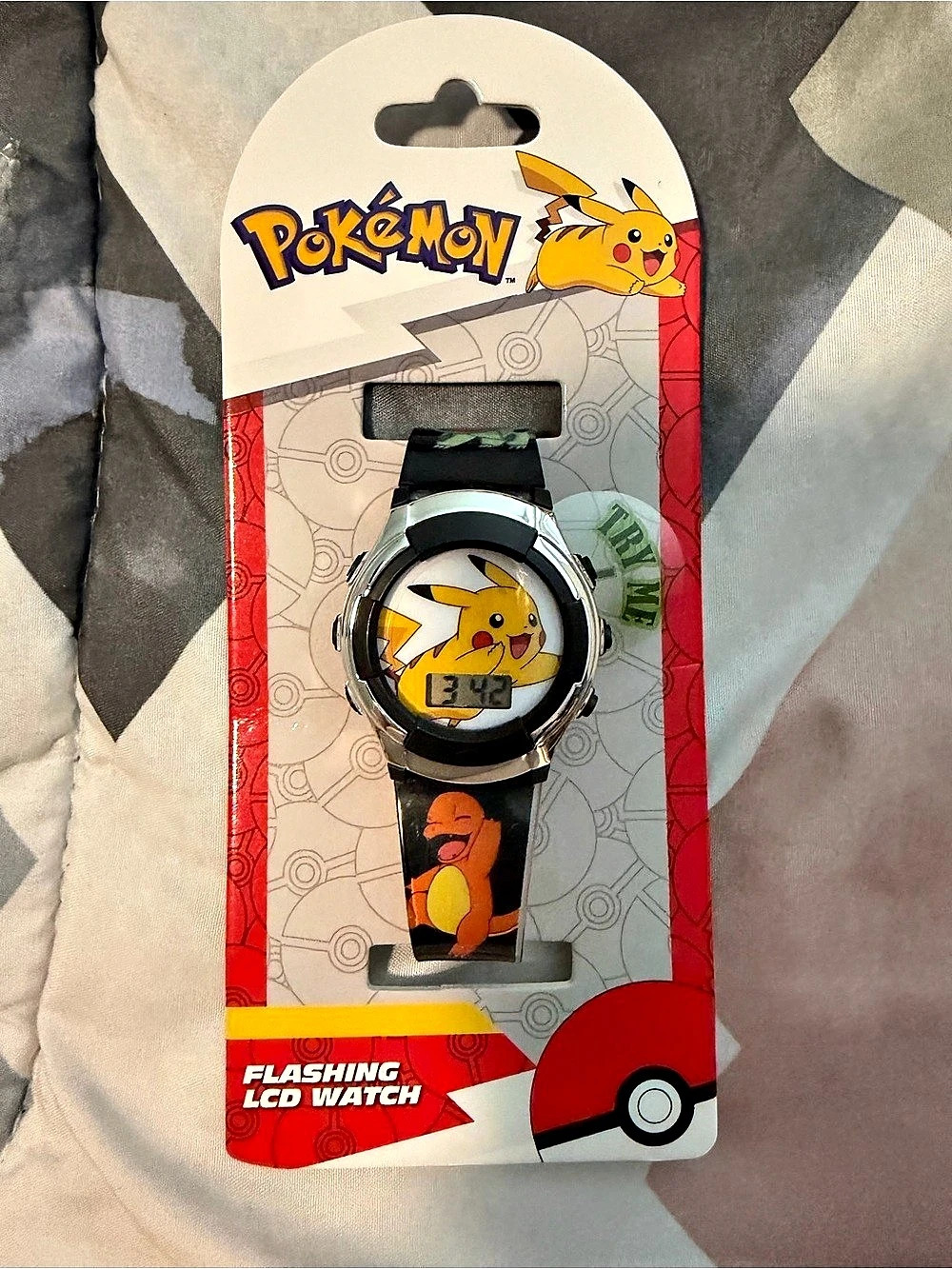 Pokémon Flashing LCD Watch Kids Watch NWT